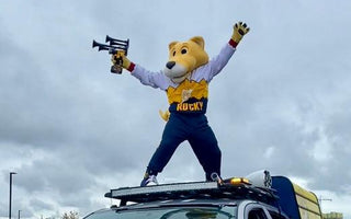 Mascot with Impact Trian Horns