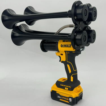 Pistola de bocina de tren DeWalt premium con control remoto