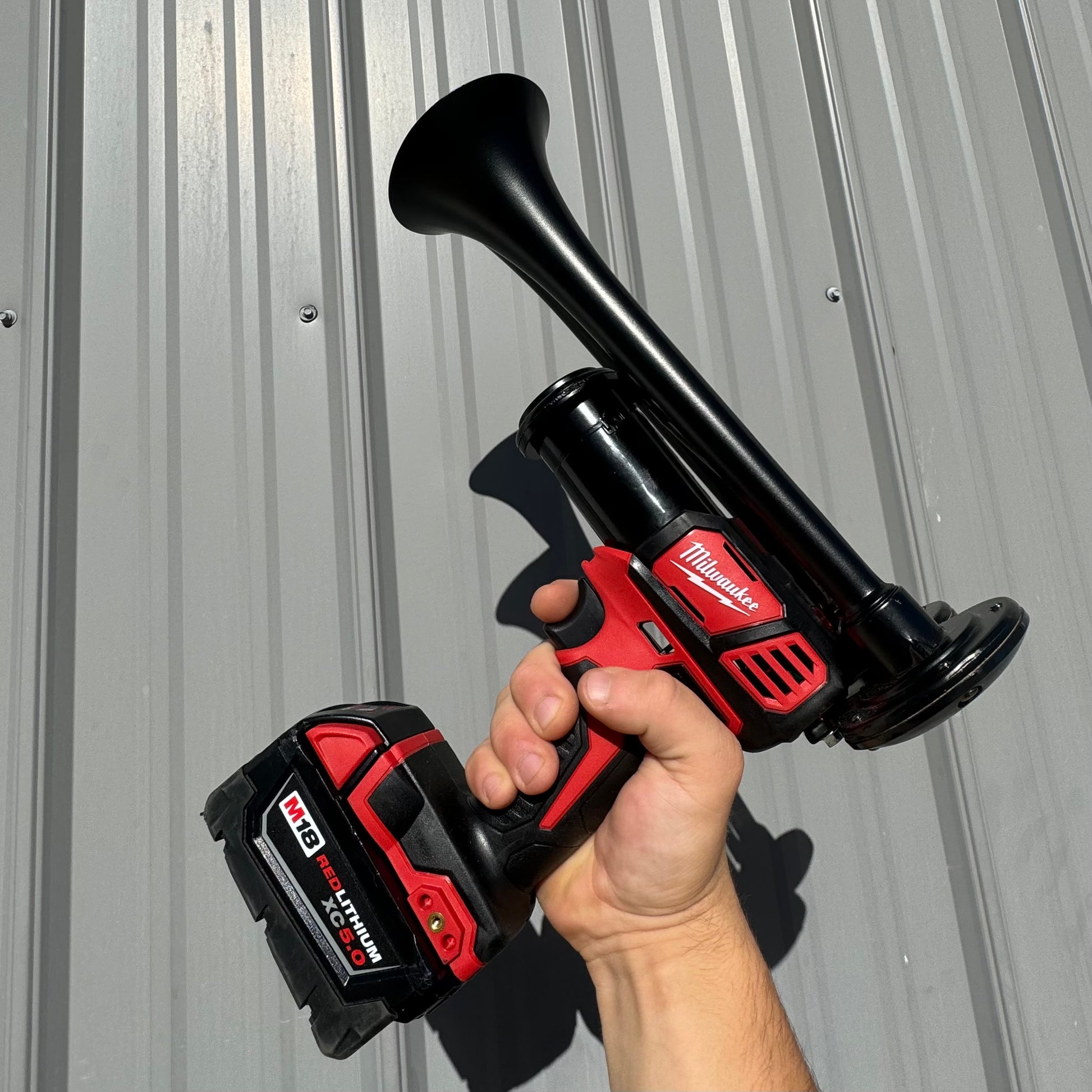 Milwaukee Dual Train Horn - Drill Horn - Impact Train Horns