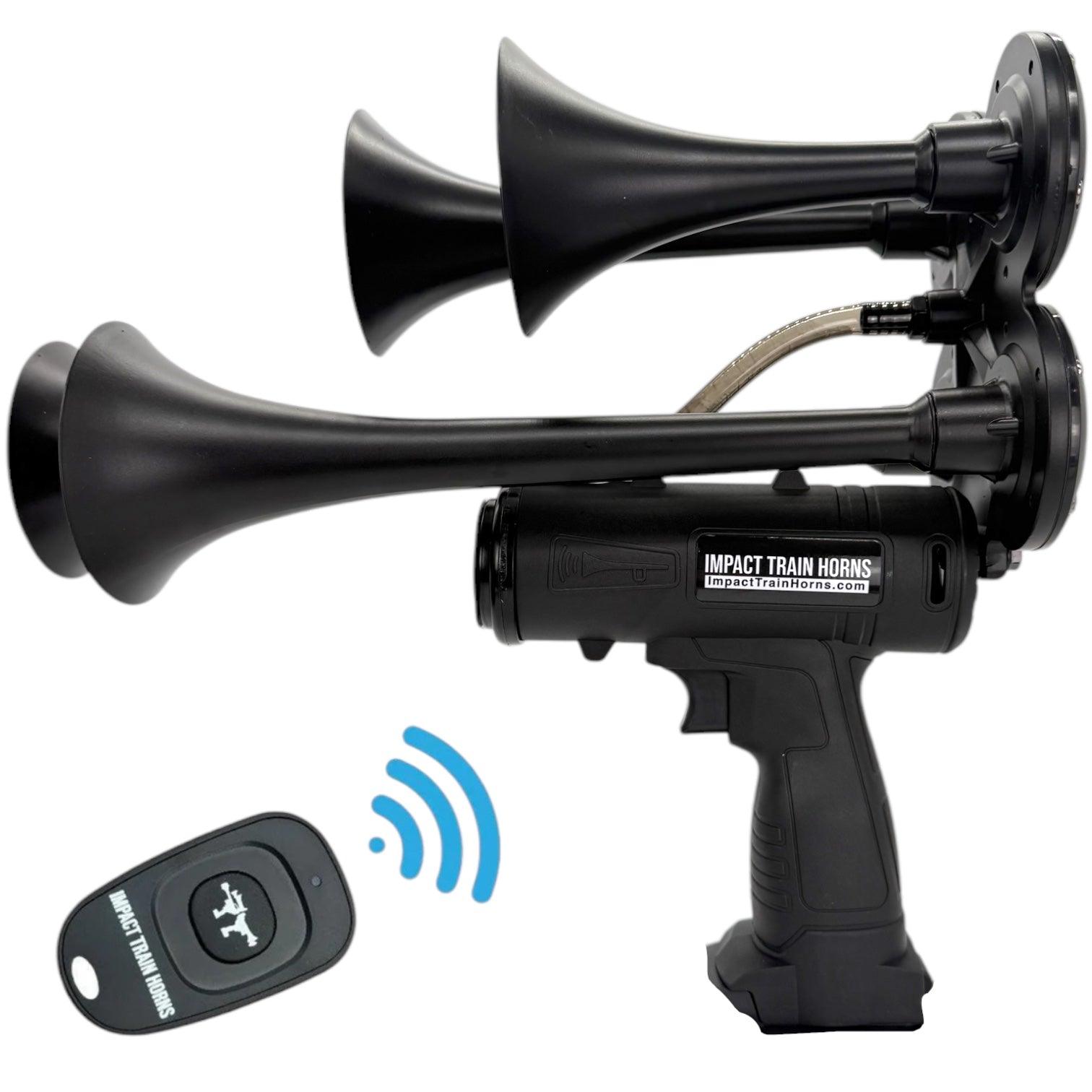 Impact Quad Train Horn - Battery Included