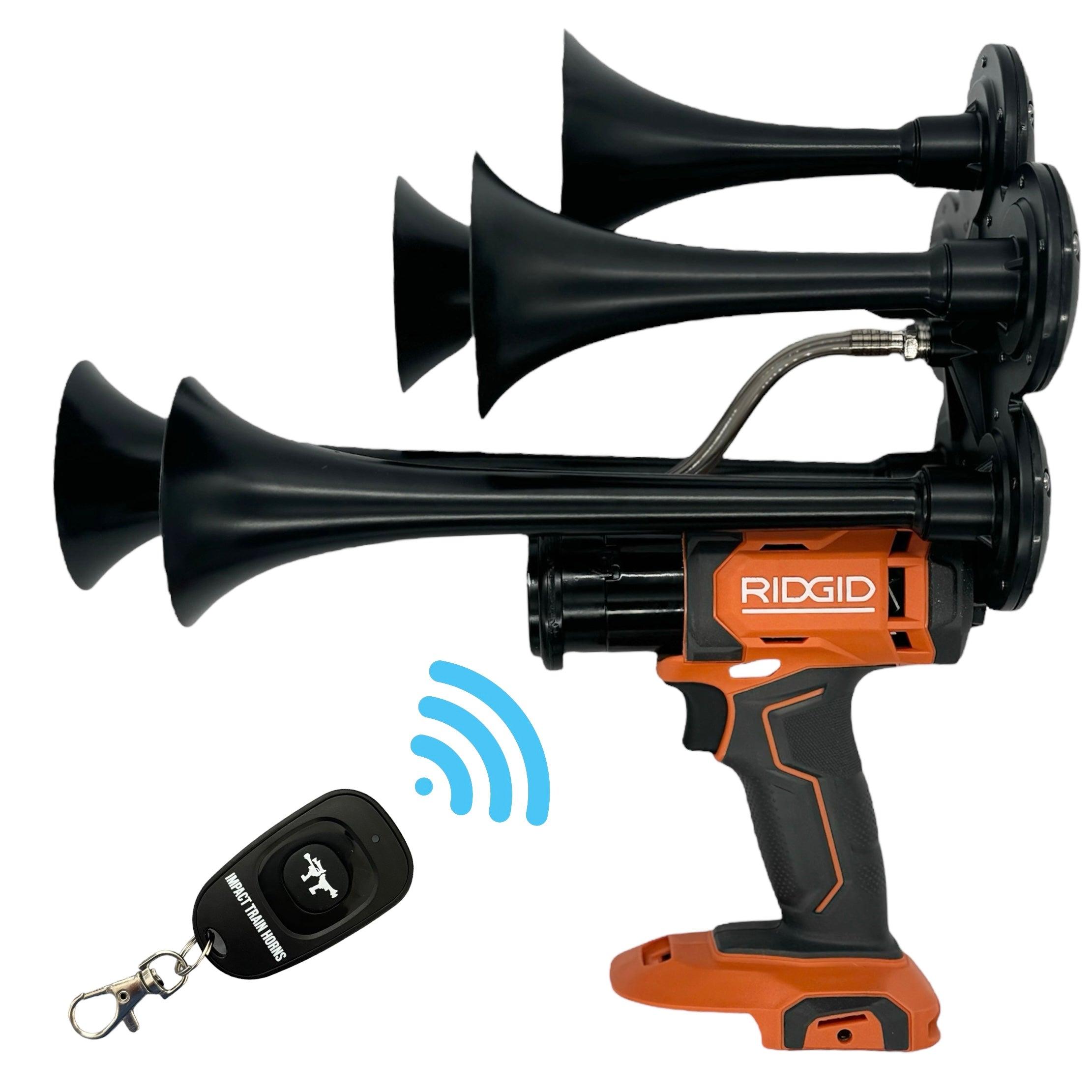 Ridgid Quintuple Impact Train Horn - Impact Train Horns