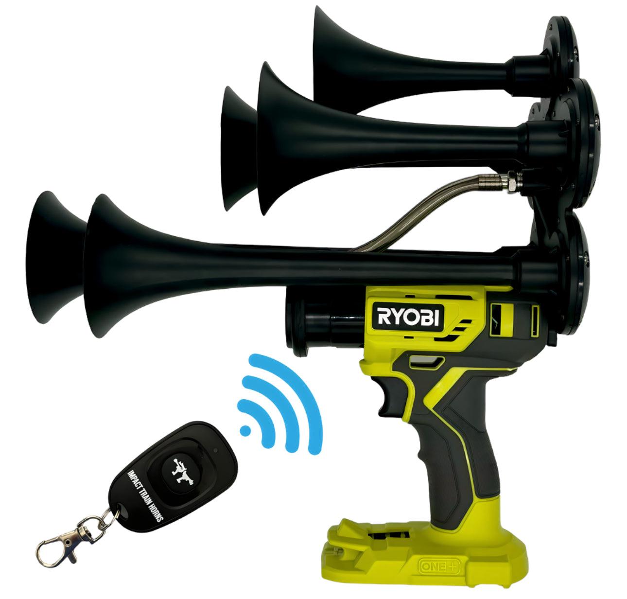 Ryobi Quintuple Horn with Remote – Impact Train Horns