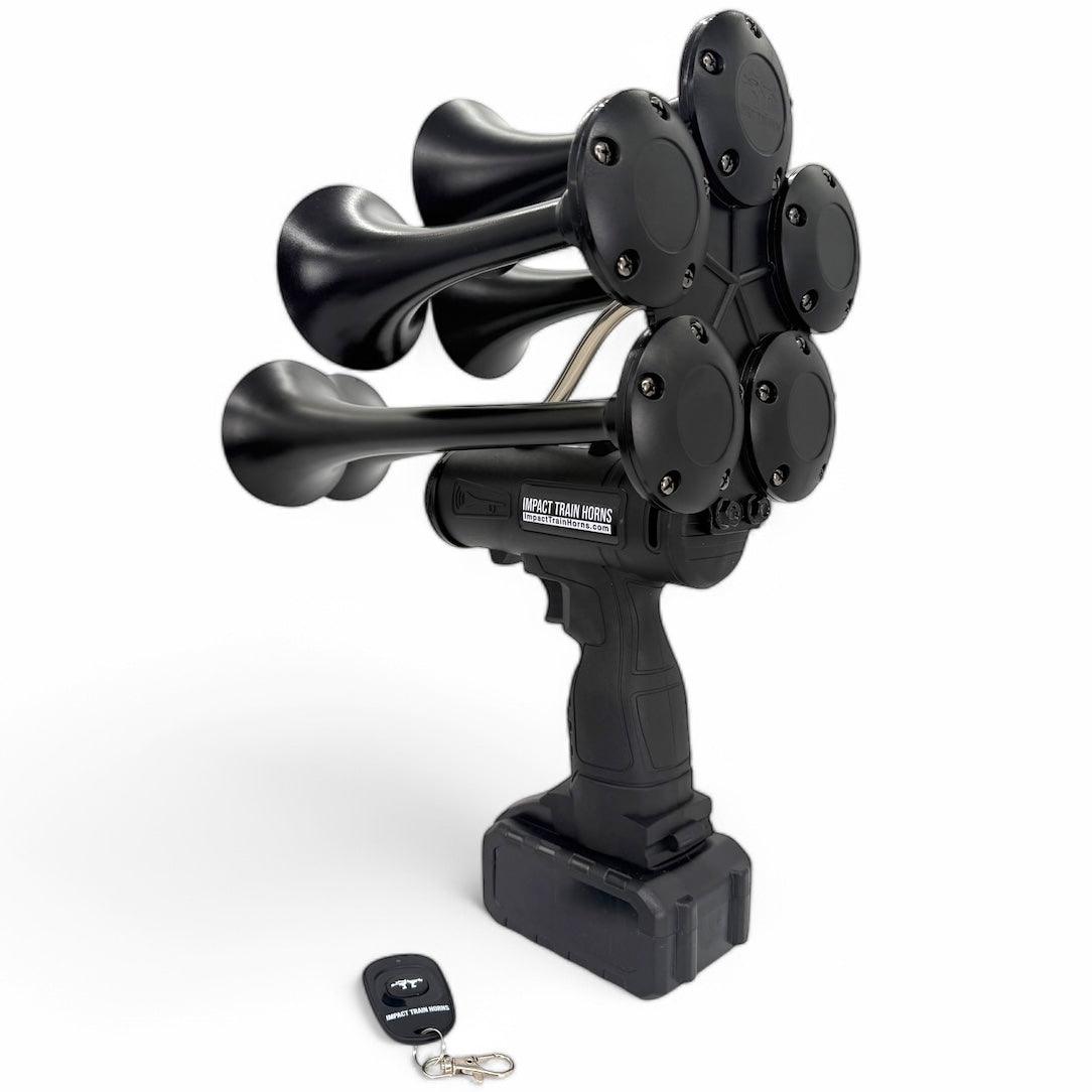 Bocina de tren quíntuple Impact - Batería incluida