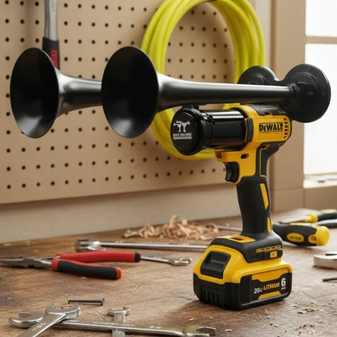 DeWalt Dual Train Horn - Drill Horn