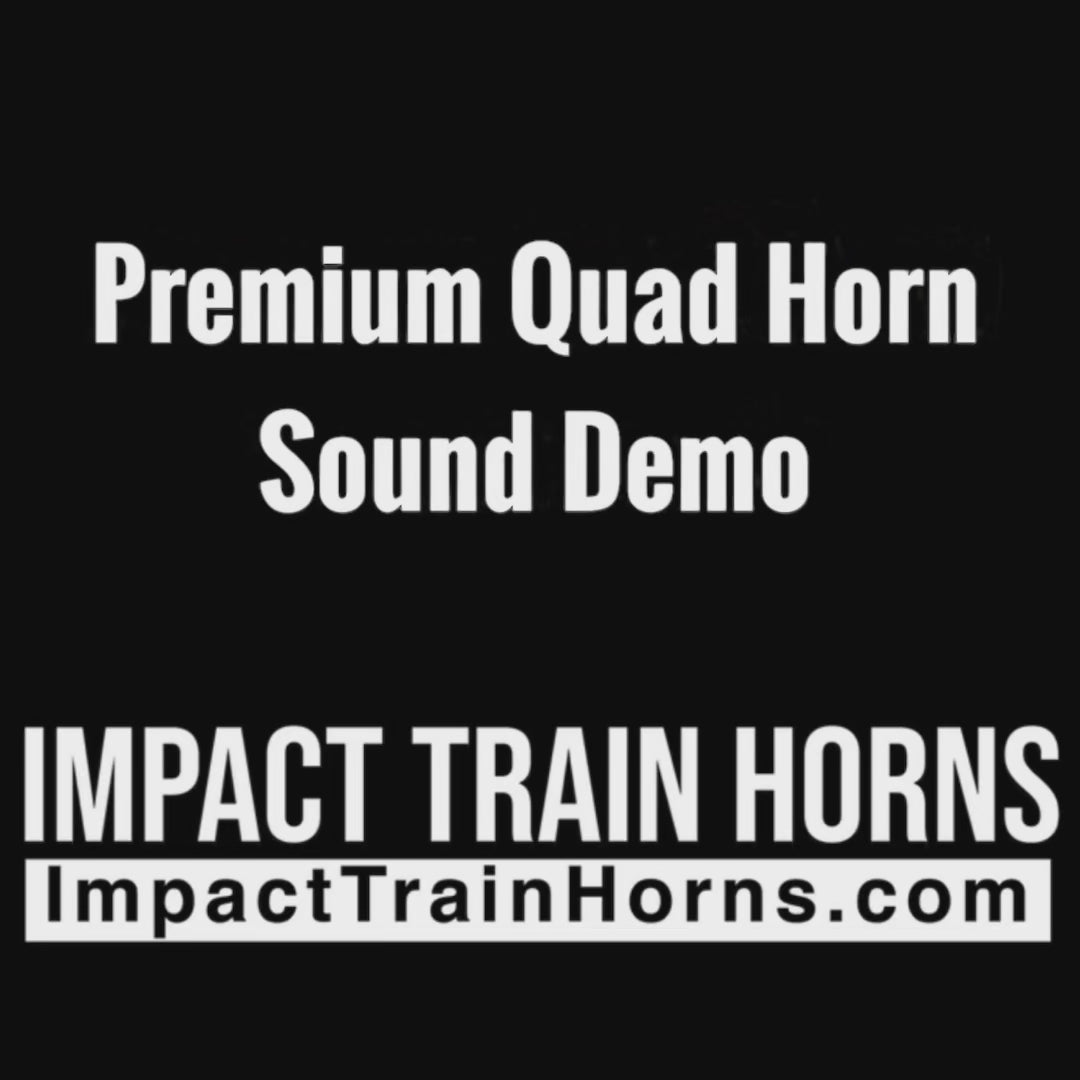 Load video: Impact Train Horn Gun - Premium Series
