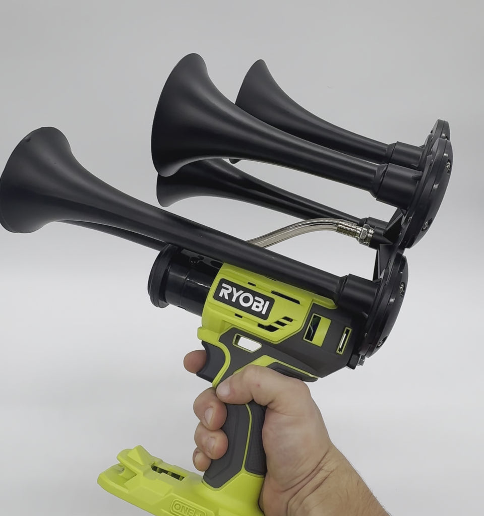 Ryobi Quintuple Horn with Remote – Impact Train Horns