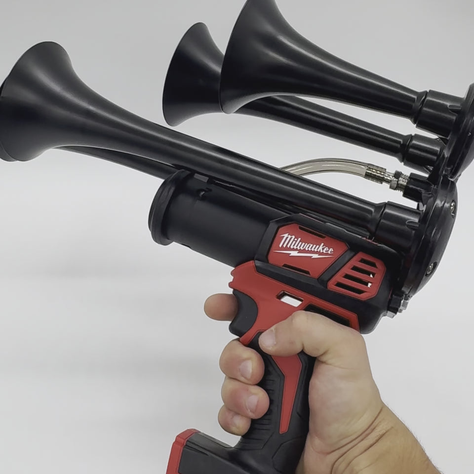 Bauer Impact Drill Train Horn with Remote Control - BossHorn: Made