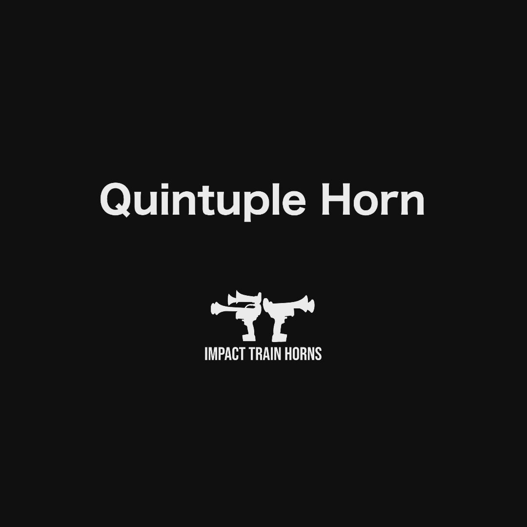 Ryobi Quintuple Impact Train Horn – Impact Train Horns